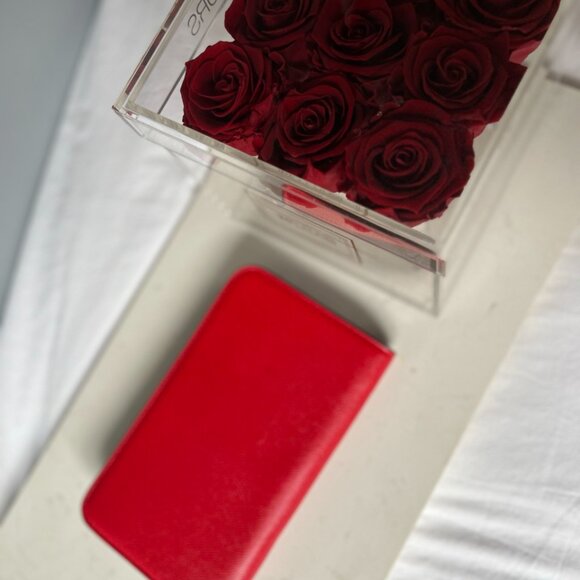 Aldo Red Zip Wallet - Picture 4 of 8